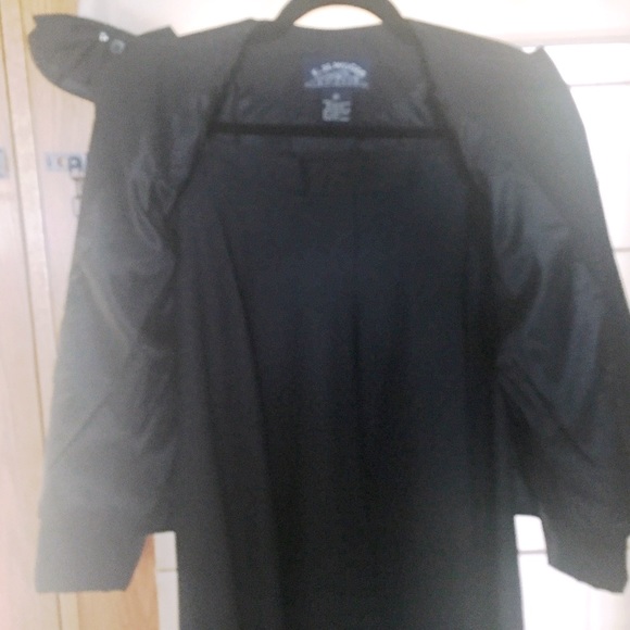 Vintage Dapper Day 2 Piece Dress Suit Petite Retro 40’s Look Black Size 6 EUC - Picture 6 of 11